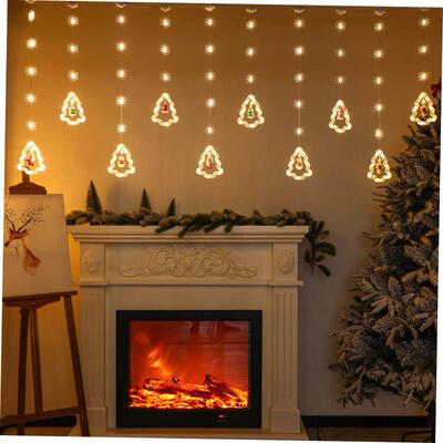Christmas decoration lights lights lights string star lights