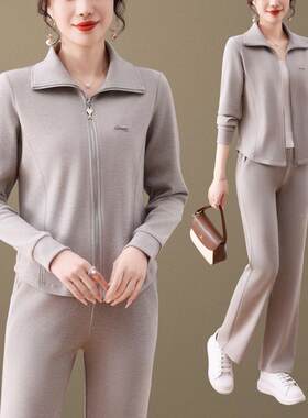 妈妈运动春装运外套新款中老年装动套女春秋本命年衣服服87713128