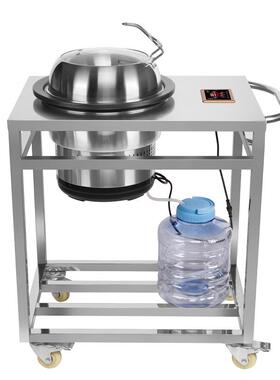 大容量多功能酒店电蒸汽火锅海鲜蒸汽锅云南石锅鱼汽锅鸡电热锅