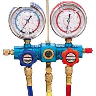 760 736 772 R134 CoolMax 格美铝架带视窗R134冷媒表组CM