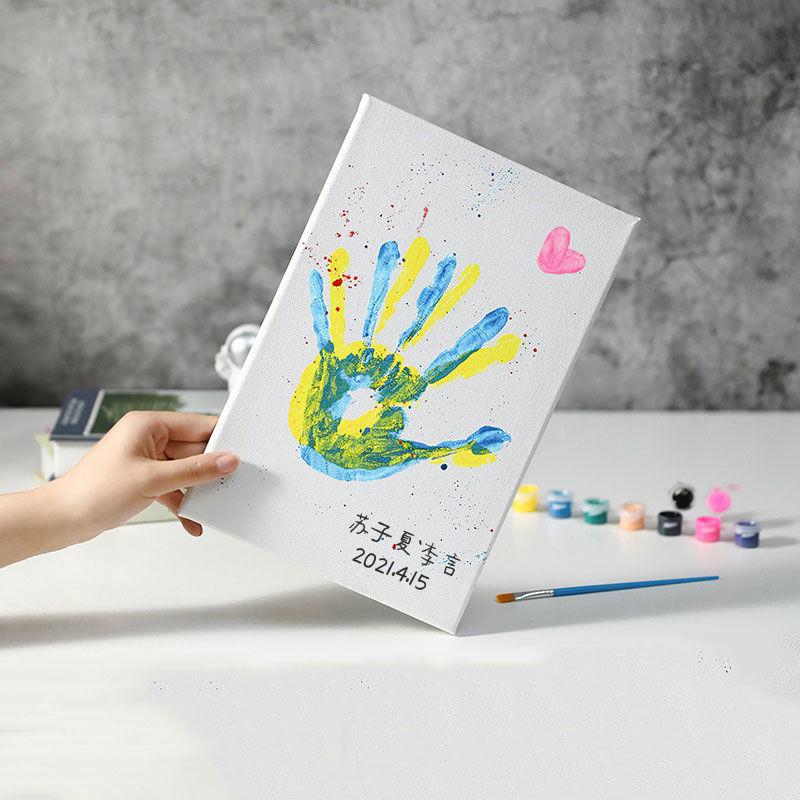 正品毕男业周礼纪念六一儿童节520情人节生日diy手印年纪念礼物物