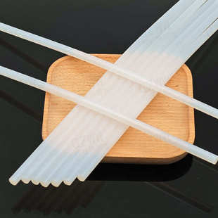 定制纸盒用7mm热溶胶棒 热熔胶棒胶抢胶棒厂 11mm白色热容胶胶条