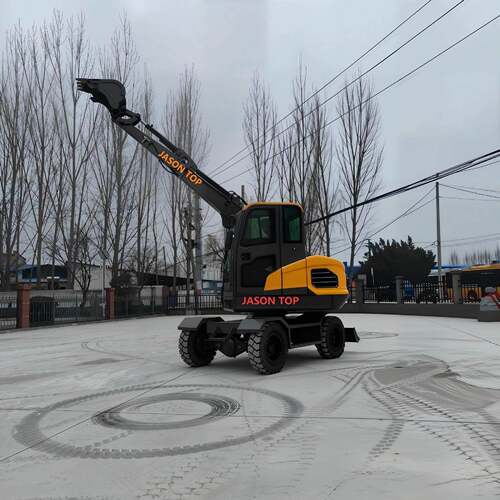 现货液压小型挖掘机4吨履带驾驶室微型挖沟挖土机农村巷道挖沟