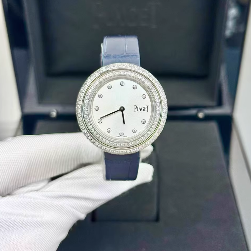 盒证9.8新 伯爵possession系列G0A43090时来运转后镶钻石英女表