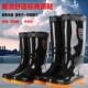 牛筋底高筒男款 工作劳保户外四季 雨靴 中高筒防滑防水耐磨胶鞋 雨鞋