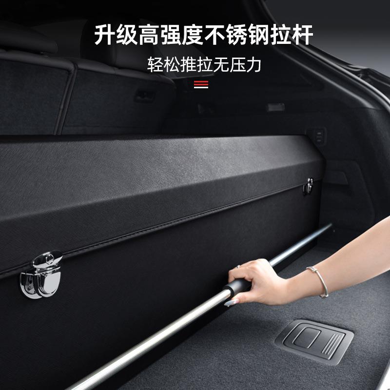 汽车后备箱收纳箱带拉杆储物箱后尾箱置物箱可折叠整理收纳箱原厂