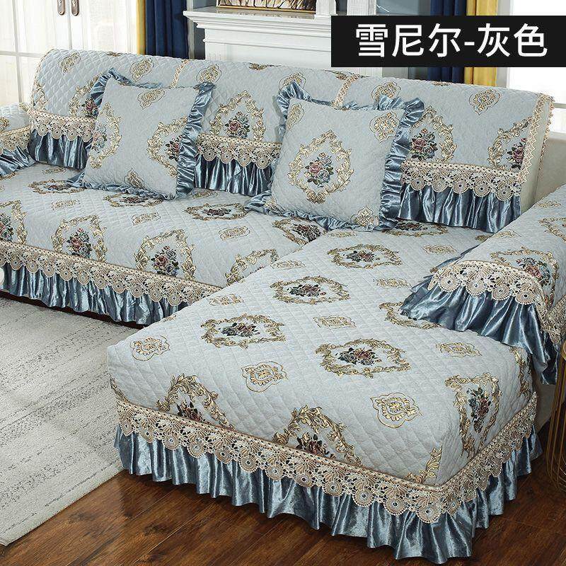沙发垫四季通用雪尼尔垫子欧式防滑坐垫简约现代客厅全包套沙发套