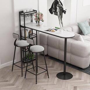 酒吧台柜体靠墙沙发柜边酒客厅玄幻638一隔断柜多功能餐桌小户型