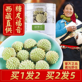 西藏绿萝花茶500g结香花绿箩花野生特级绿罗花茶雪丽花泡茶水