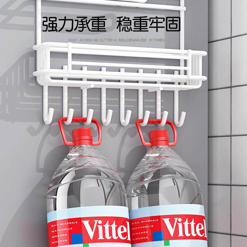 冰箱置物架侧面挂架多层厨房用品家用大全侧壁保鲜膜多功能收纳架