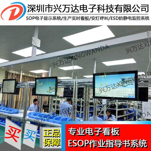 兴万达esop系统esop作业指导书esop作业指导书系统电子显示sop