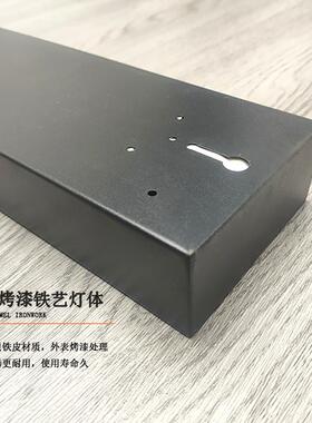 雷达感应高光效车库灯led长条灯吊线灯盘写字楼商用led办公灯