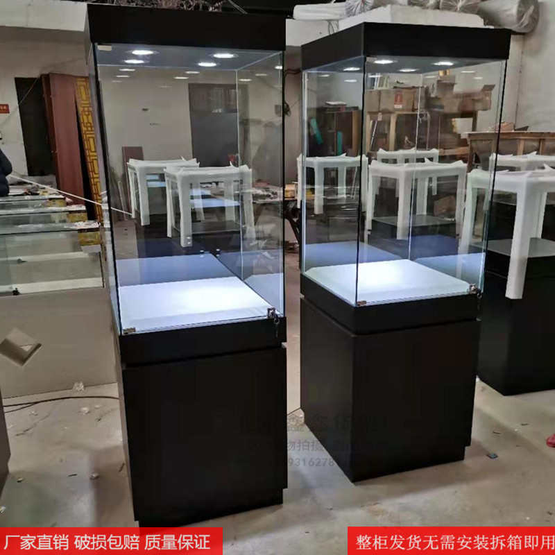 珠宝首饰柜台样品展览陈列柜博物馆文物展台商场玻璃柜展示柜饰品