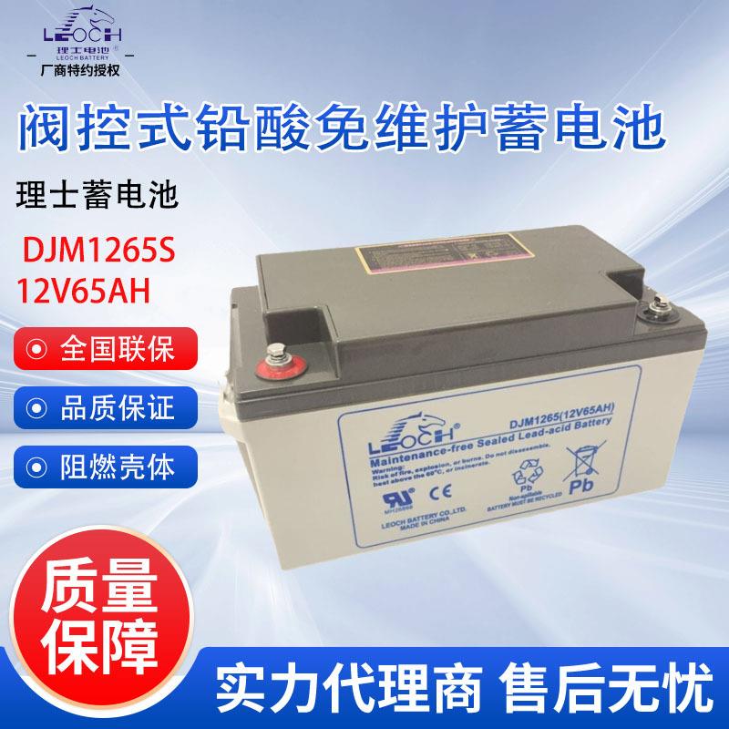 理士蓄电池DJM1265S 机房用UPS电池12V65AH 免维护直流屏机房专用