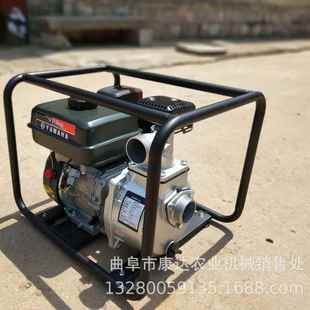 应急防汛抽水泵4寸小型抽水机汽油柴油机自吸泵3寸抗旱水泵