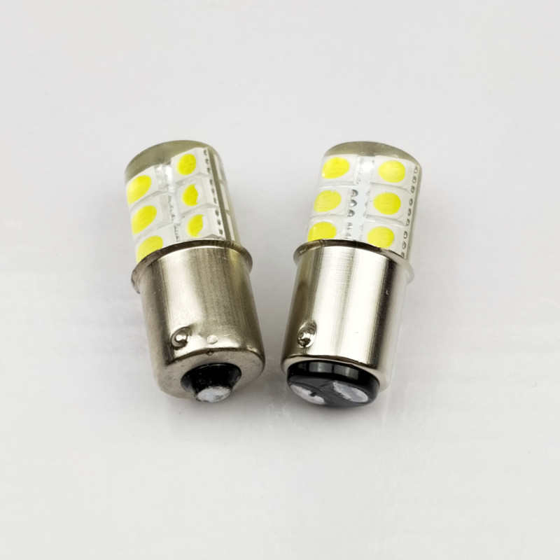高亮度LED机床指示灯汽车箱内照明灯泡12V24V卡口小灯泡B15转向灯