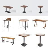 简火约一无烟自助烤肉烧烤来图定制锅店桌椅串火锅桌子电串磁炉体