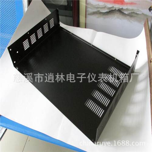 U型19英寸豪华机箱/4.5U带把手金属仪表外壳200*482.6*350