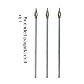 宝塔钻头扩展木工开孔机步进钻机冲孔施工现场高速钢模板钻机螺旋