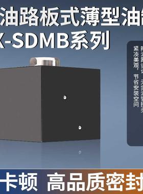 立式后油路板方形工装薄型模具油缸CX-SDMB HTB32X50紧凑油缺顶