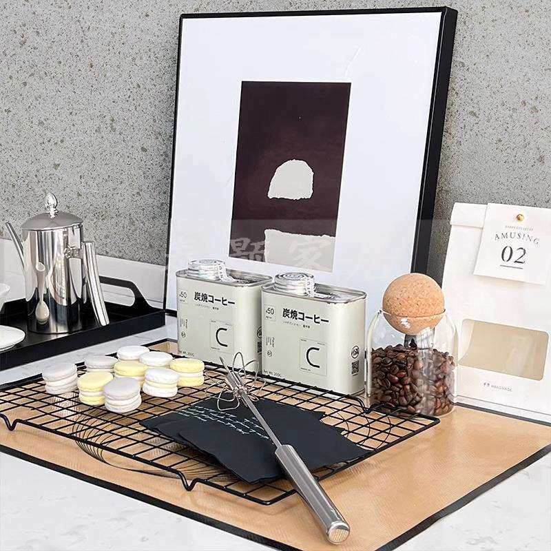 北欧风厨房饰品摆件样板间软装搭配仿真调料挂画橱柜灶台装饰摆台