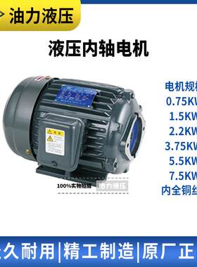 液站油泵电机5.5KW组0.75KW1.5K2W/2./3/3.5/57.5/7.5/11K压W油泵