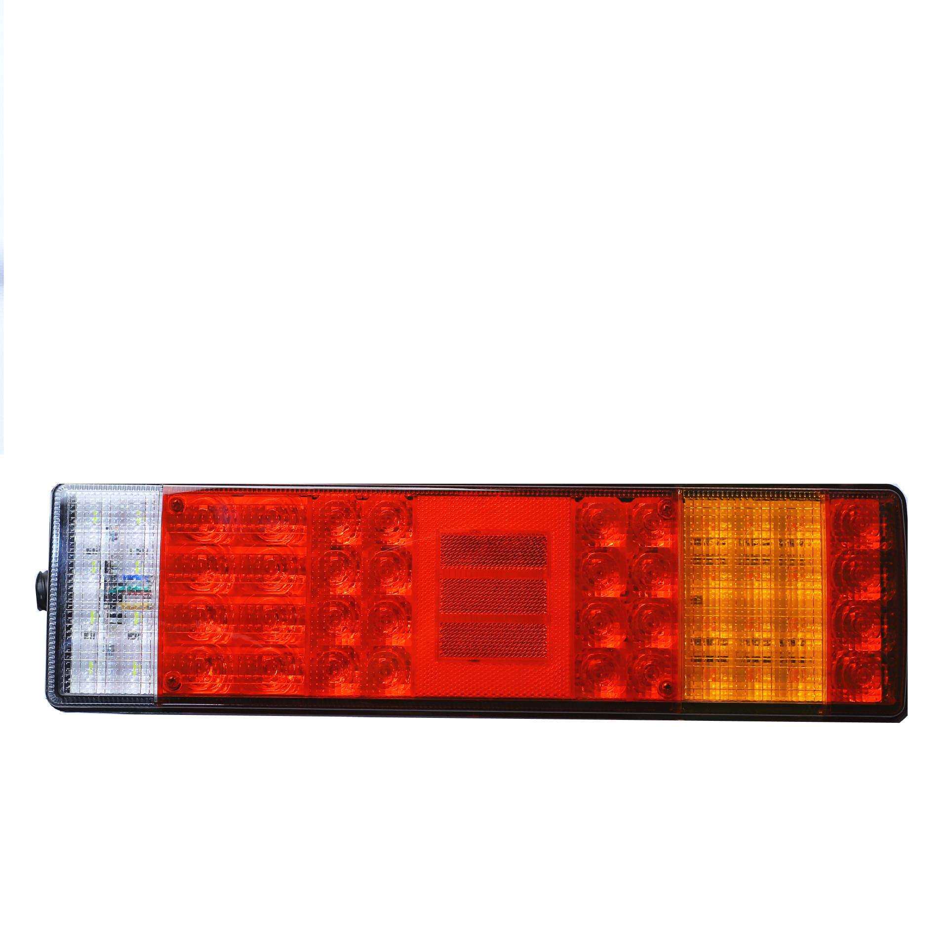 大货车LED防水后尾灯 一体式高亮卡车转向信号灯货车刹车尾灯