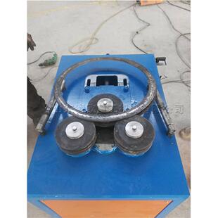 Profile bending machine 三辊型材弯曲机 全自动圆钢扁钢卷弯机