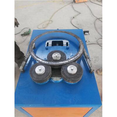 Profile bending machine 三辊型材弯曲机 全自动圆钢扁钢卷弯机