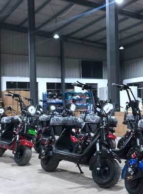 新款小哈雷电动滑板车48V宽轮男女迷你型代步小型折叠滑板车