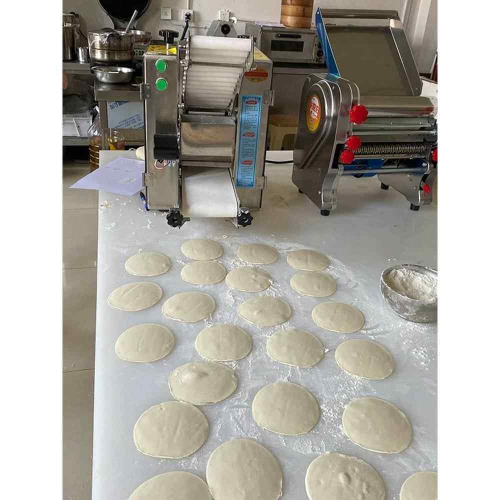 手工包子皮饺子皮全自动商用小型发面压小笼包蒸饺锅贴水晶擀皮机