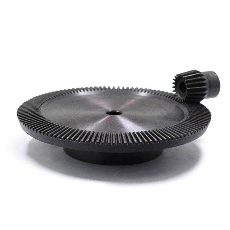 精密伞齿轮1:2速比到1比8速比90度传动锥齿轮0.5模0.8模1模2模3模