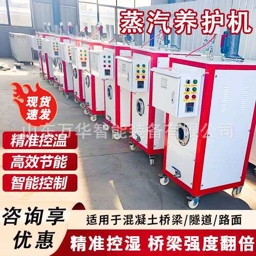桥梁养护蒸汽冬机混蒸凝土UIM电加热燃油蒸汽发生护器全自动季养