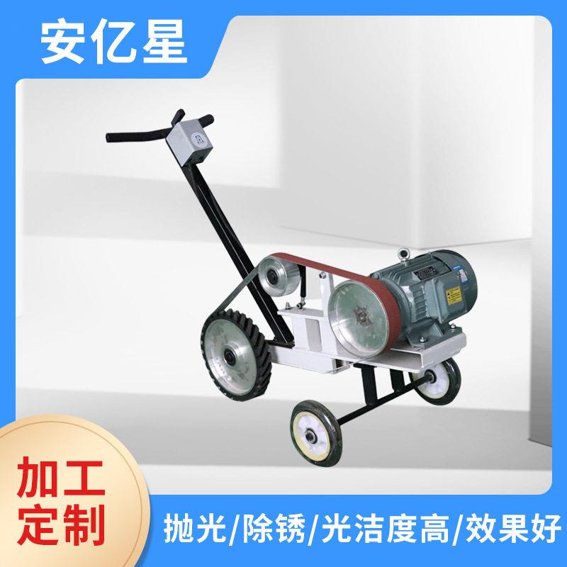 新型金属砂带抛光机 刀具锋口不锈钢打磨砂光机水龙头石头砂带机