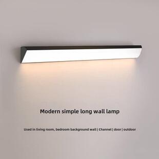 凤鸣简约壁灯户外防水家用花园别墅露台壁灯过道线条大门庭院灯