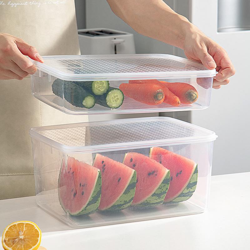 包邮保鲜盒家用冷藏冷冻冰箱专用可微波密封收纳盒饭盒塑料储物盒