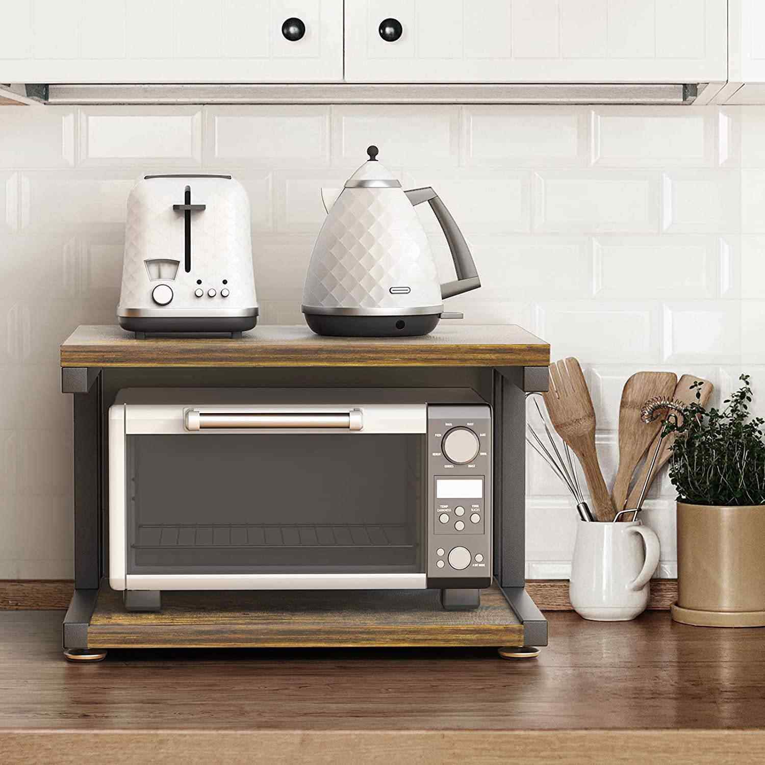 办跨境打印机架子公物置架复印tbh9855机架可移多动主机层落地收