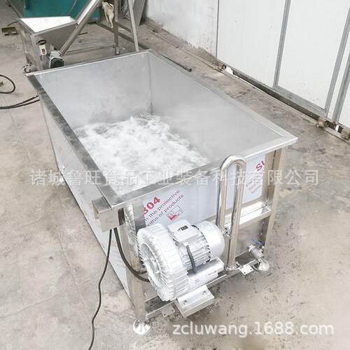 恒温气泡冻猪肉解冻机 非标制作不锈钢解冻槽 电加热解冻池
