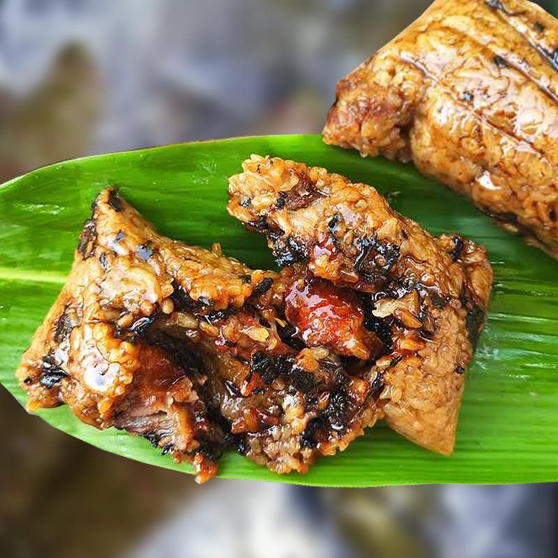 包邮梅干菜肉粽五花肉瘦肉粽子嘉粽子