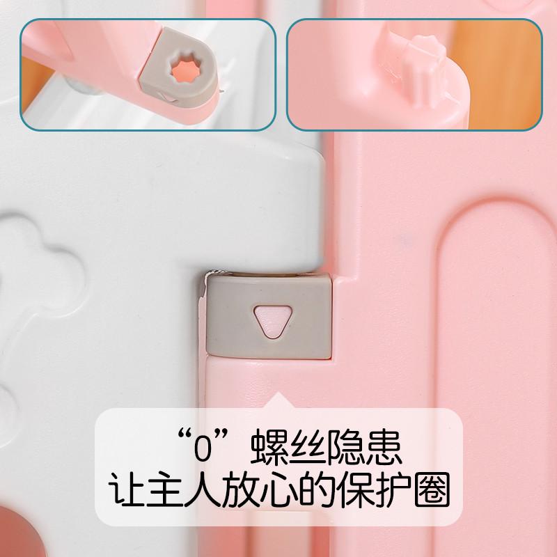 小虎泰戈73/79CM加高款狗狗围栏宠物围栏室内隔离栅栏家用中小型