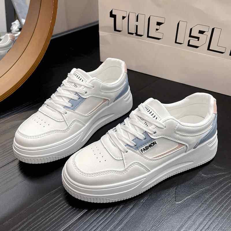 百搭小白鞋女2026春季新款爆款休闲学生板鞋女厚底运动鞋ins韩版,女鞋,时尚休闲鞋,淘宝优惠券,粉丝福利购,淘宝优惠卷
