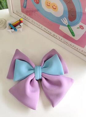 金彭su装饰紫色蝴蝶结金鹏电动三轮车配饰可爱公仔装饰品小配件