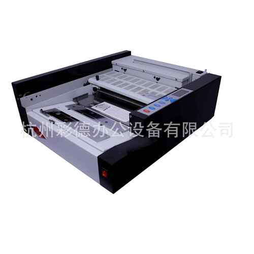 J500全自动小型胶装机热熔胶无线装订机精装封面标书文件装订