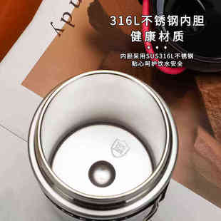 杯子不锈钢便携咖啡杯水杯定制 华象随行保温杯女生高颜值2024新款