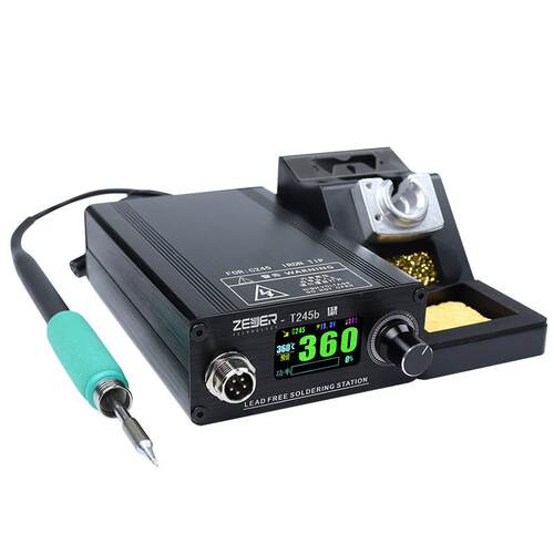 大功率精密焊台手柄适用T210/245/470一体式拔插发热芯焊锡电烙铁