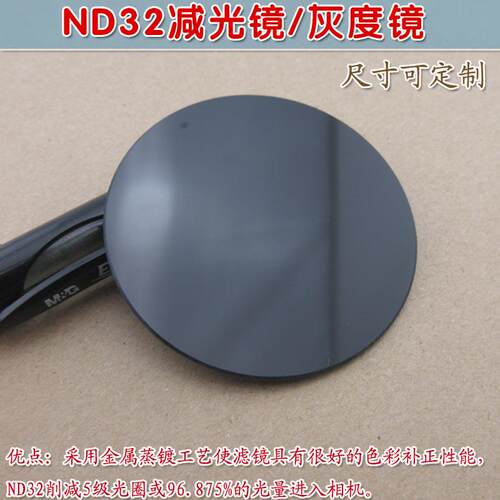 ND2/ND4/ND8/ND16灰度镜 HS59mm/64mm/69mm直径ND32减光镜 - 封面