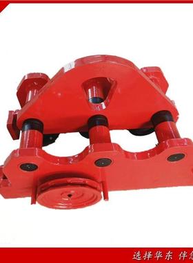 推手拉单轨小车 防工字钢小车葫猫头手吊一吨WKO2吨5t 芦单轨小撞