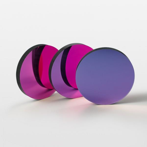 厂家直供荧光显微镜专用CY5荧光滤光片二项色镜OD6窄带滤光片
