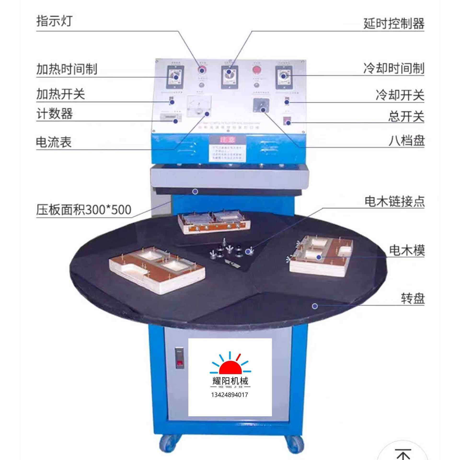 供应自动高速成型PVC吸塑机塑料包装盒吸塑成型专用机械