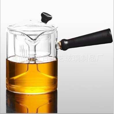 日式煮茶器黑茶耐热玻璃茶壶茶具套装蒸汽煮茶壶电热电陶炉家用